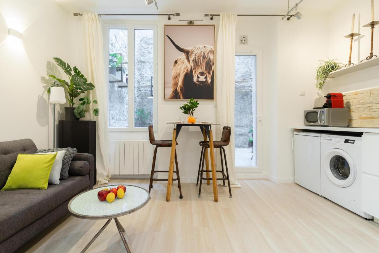 Jardin Secret Studio Terrasse Panier Vieux-Port 马赛 外观 照片