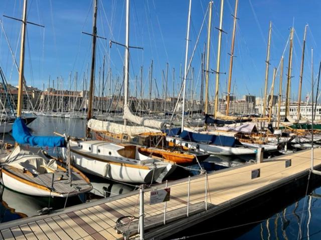 Jardin Secret Studio Terrasse Panier Vieux-Port 马赛 外观 照片